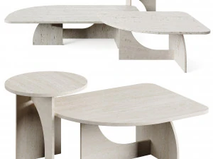 Gallotti Radice Selce Couchtisch GallottiRadice 3D Modell