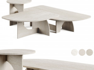 Gallotti Radice Selce Coffee Table GallottiRadice 3D मॉडल