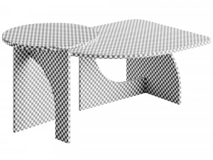 Gallotti Radice Selce Coffee Table GallottiRadice 3D Model