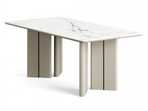 Laskasas Ponza Dining Table 3D मॉडल