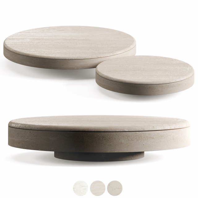 Salvatori Omphalos Coffee Table 3Dモデル .c4d .max .obj .3ds .fbx .stl .blend 