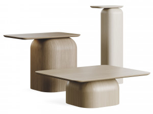 Nikari APRIL Coffee Table 3D Model