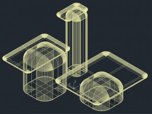 Nikari APRIL Coffee Table 3D Model