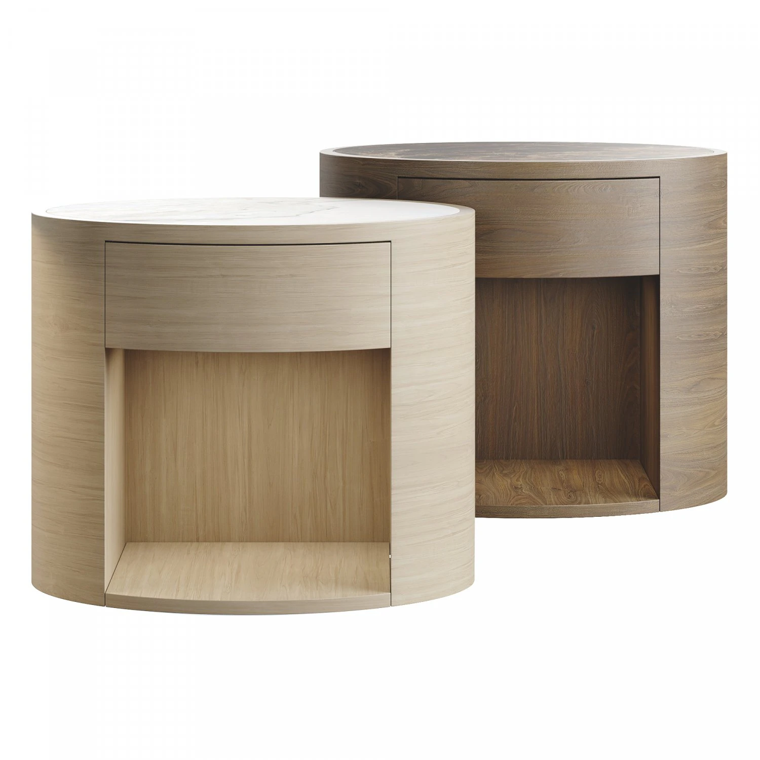 Ana Roque Goa Bedside Table 3D Model .c4d .max .obj .3ds .fbx .stl .blend