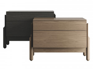 ZEGEN ASH BEDSIDE TABLE 3D Model