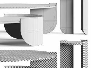 Encore Italia Osiris Coffee Table Modelo 3D