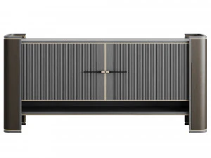 Frato BUENOS AIRES 2023 Black Sideboard 3D Model