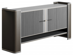 Frato BUENOS AIRES 2023 Black Sideboard 3D Model
