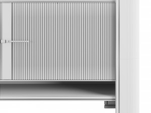 Frato BUENOS AIRES 2023 Black Sideboard 3D Model