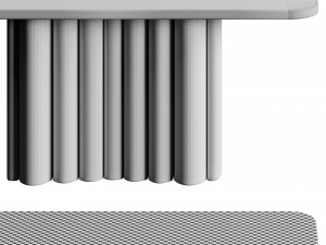Sixpenny Enzo Console Table 3D मॉडल