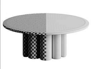 Sixpenny Enzo Coffee Table 3D Model
