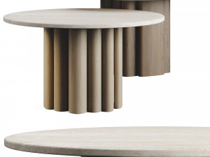 Sixpenny Enzo Dining Table Modelo 3D