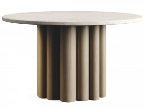 Sixpenny Enzo Dining Table 3Dモデル