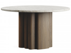 Sixpenny Enzo Dining Table 3Dモデル