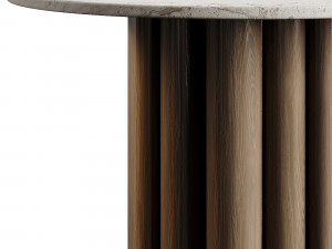Sixpenny Enzo Dining Table 3Dモデル
