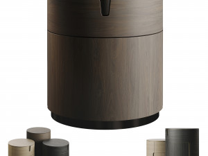 Porada Tylsa Night 54 Bedside Table 3D Model