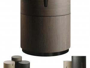 Meja Samping Tempat Tidur Porada Tylsa Night 54 Model 3D