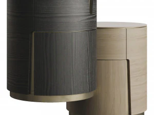 Porada Tylsa Night 54 Bedside Table 3D Model