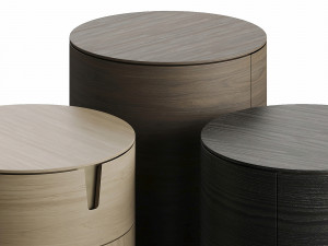 Porada Tylsa Night 54 Bedside Table Model 3D
