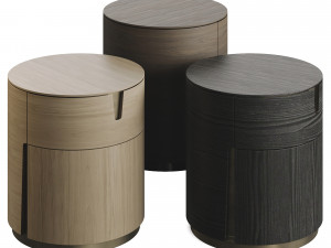 Porada Tylsa Night 54 Bedside Table Model 3D