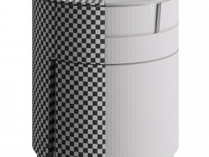 Porada Tylsa Night 54 Bedside Table Model 3D