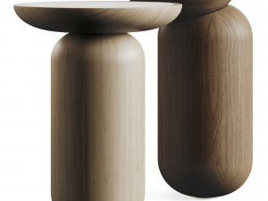 Mezcalitos Set Side Tables 3D 模型