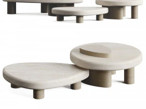 Trussardi 拉里咖啡桌 3D 模型