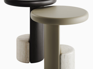 Carpanese Home Milestone Coffee Table Rising Collection 3D मॉडल