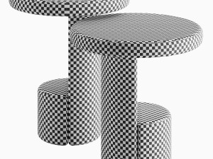 Carpanese Home Milestone Coffee Table Rising Collection 3D मॉडल