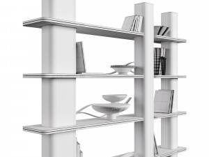 Carpanese Home Erice Bookshelf Rising Collection 3D 模型