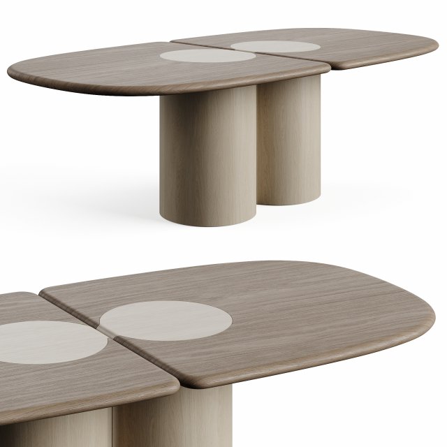 Carpanese Home Ladybug Table Rising Collection 3Dモデル .c4d .max .obj .3ds .fbx .stl .blend 
