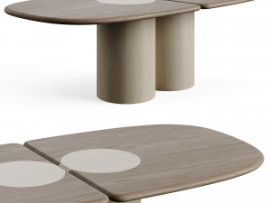 Carpanese Home Ladybug Table Rising Collection 3D Model