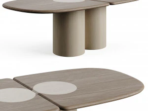 Carpanese Home Ladybug Table Rising Collection 3D Модель