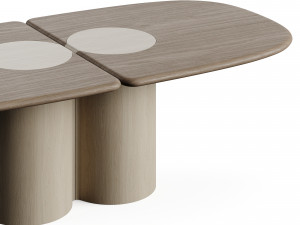 Carpanese Home Ladybug Table Rising Collection 3Dモデル