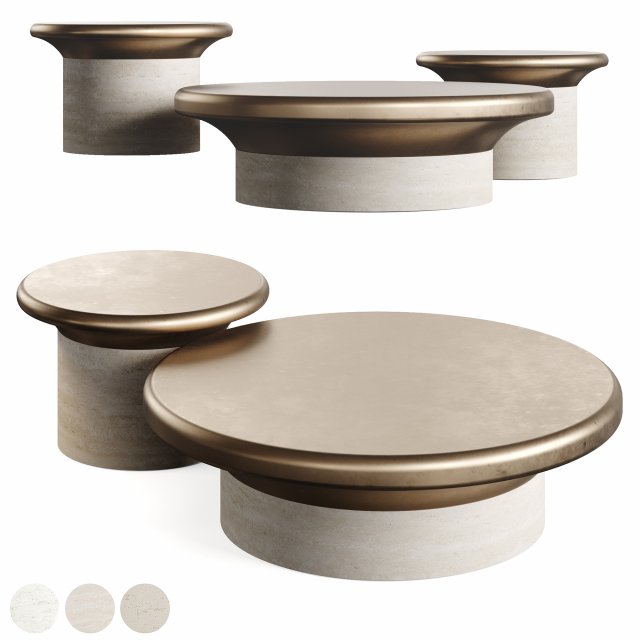 ENNE SUSPENCE COFFEE TABLE 3D-Modell .c4d .max .obj .3ds .fbx .stl .blend 