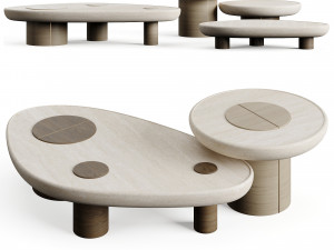 LuxLucia Casa PIERRE Coffee Table Modelo 3D
