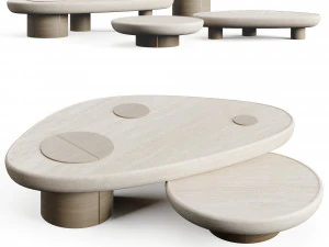 LuxLucia Casa PIERRE Coffee Table 3D Model
