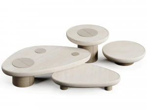 LuxLucia Casa PIERRE Coffee Table 3D Model