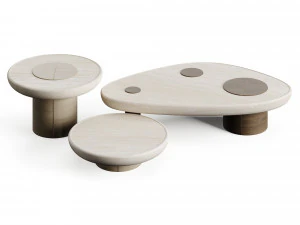 LuxLucia Casa PIERRE Coffee Table 3D Model
