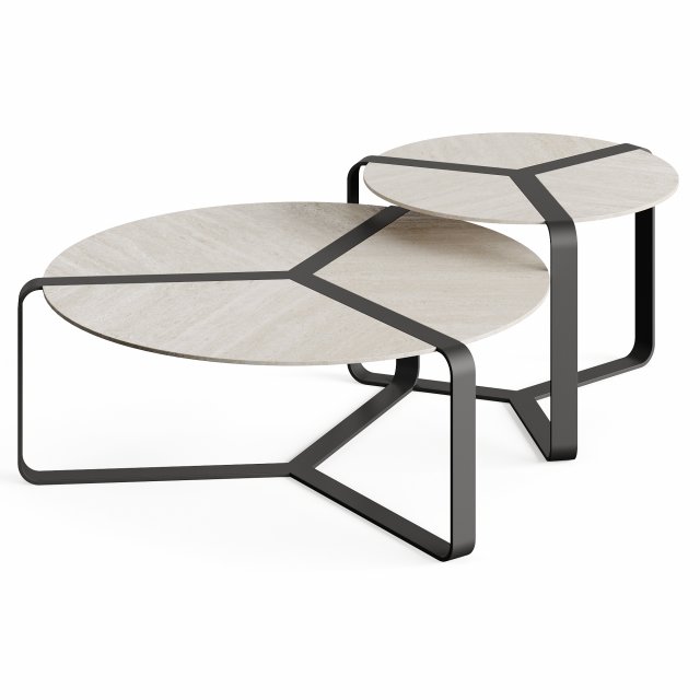 Ferre Home Brooklyn Coffee Table 3D Model .c4d .max .obj .3ds .fbx .stl .blend 