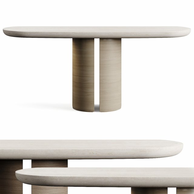 LuxLucia Casa DYNASTY Console Table 3D-Modell .c4d .max .obj .3ds .fbx .stl .blend 