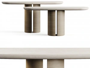 LuxLucia Casa DYNASTY Console Table 3D Model