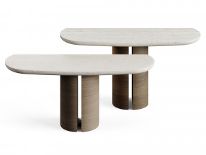 LuxLucia Casa DYNASTY Console Table 3D-Modell