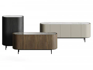 Calligaris Lake Living Collection 3D Model