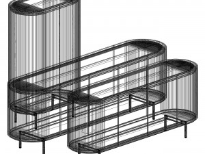 Calligaris Lake Living Collection 3D Модель
