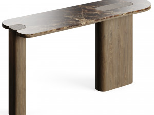 LuxLucia Casa ROSIE Circle Console Table 3D मॉडल