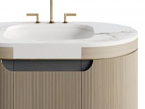 Frato CAPE TOWN Vanity Unit Modelo 3D
