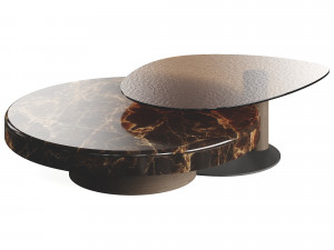 Oasis Coffee Table LuxLucia Casa 3D Model
