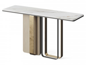 Homary Narrow Console Table 3D 모델