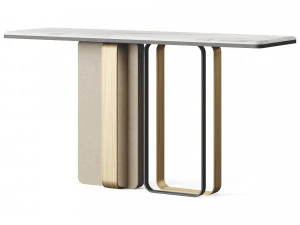 Homary Narrow Console Table 3D Model